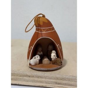 Peruvian Nativity Ornament Christmas
